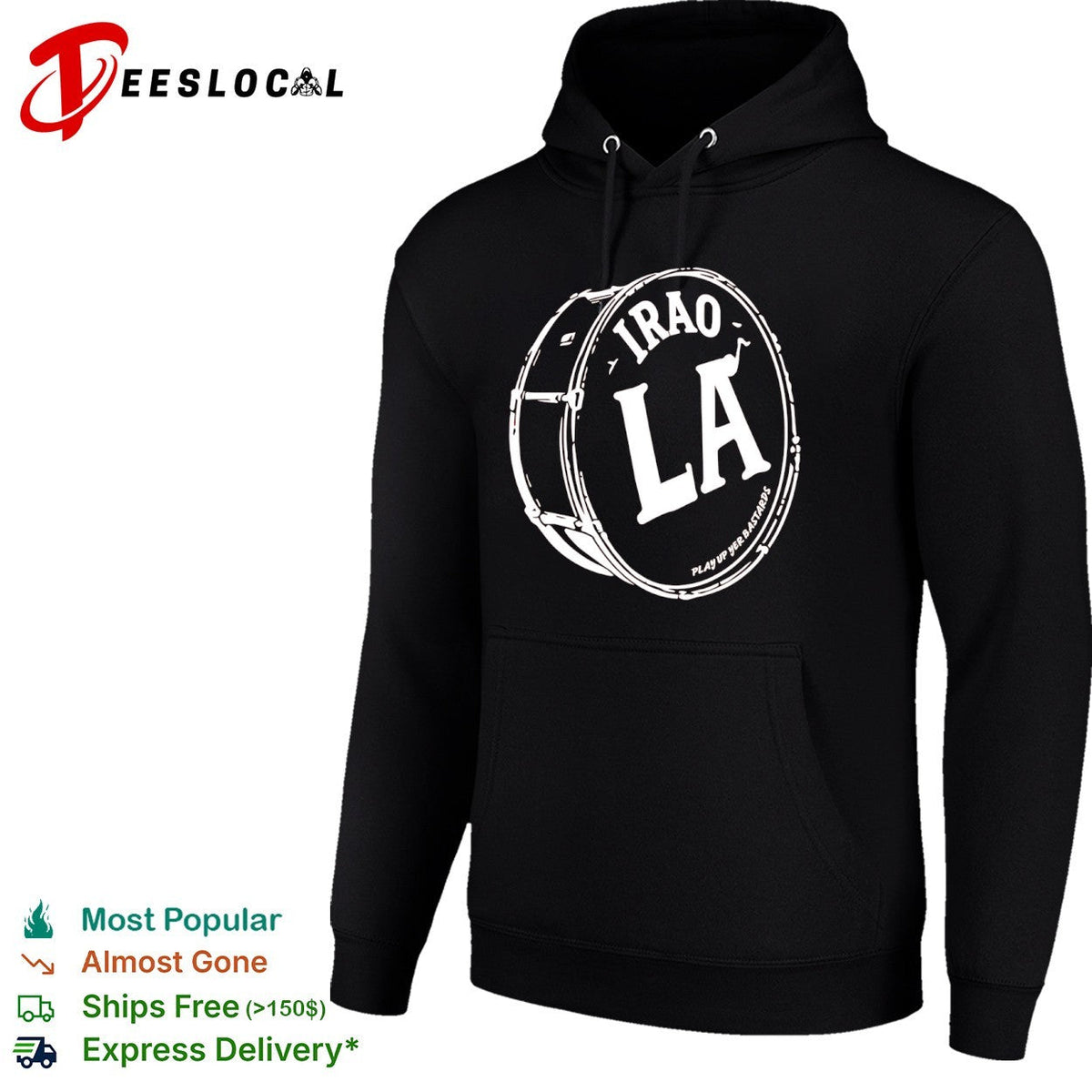 Iraola drum play up yer bastards shirt Unisex