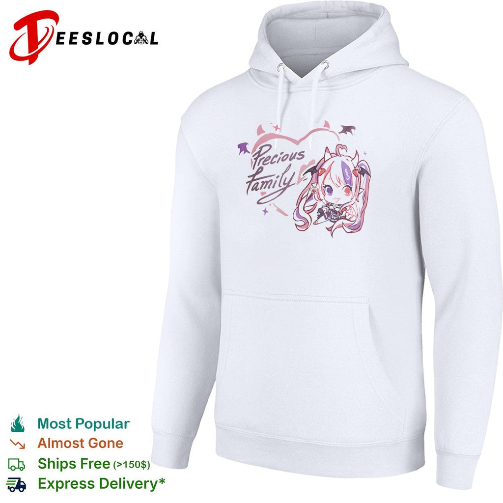 Ironmouse Precious Family VTuber Anime Chibi Character Kawaii Demon shirt Unisex