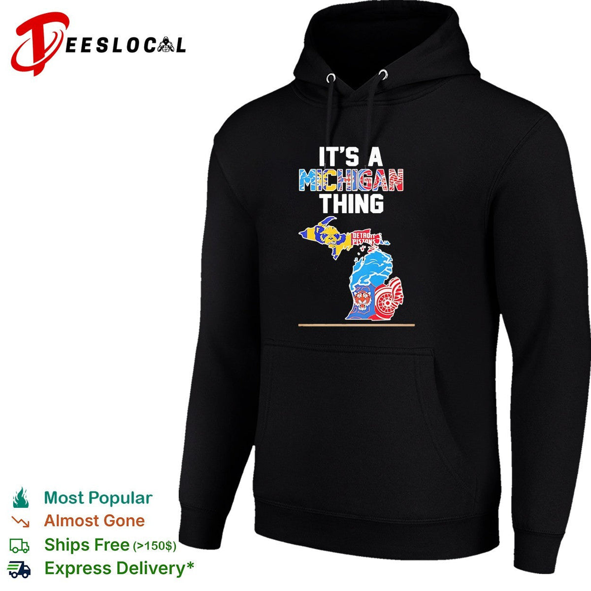 It is a Michigan thing Detroit Pistons Lions Tigers Red Wings and Wolverines shirt Unisex