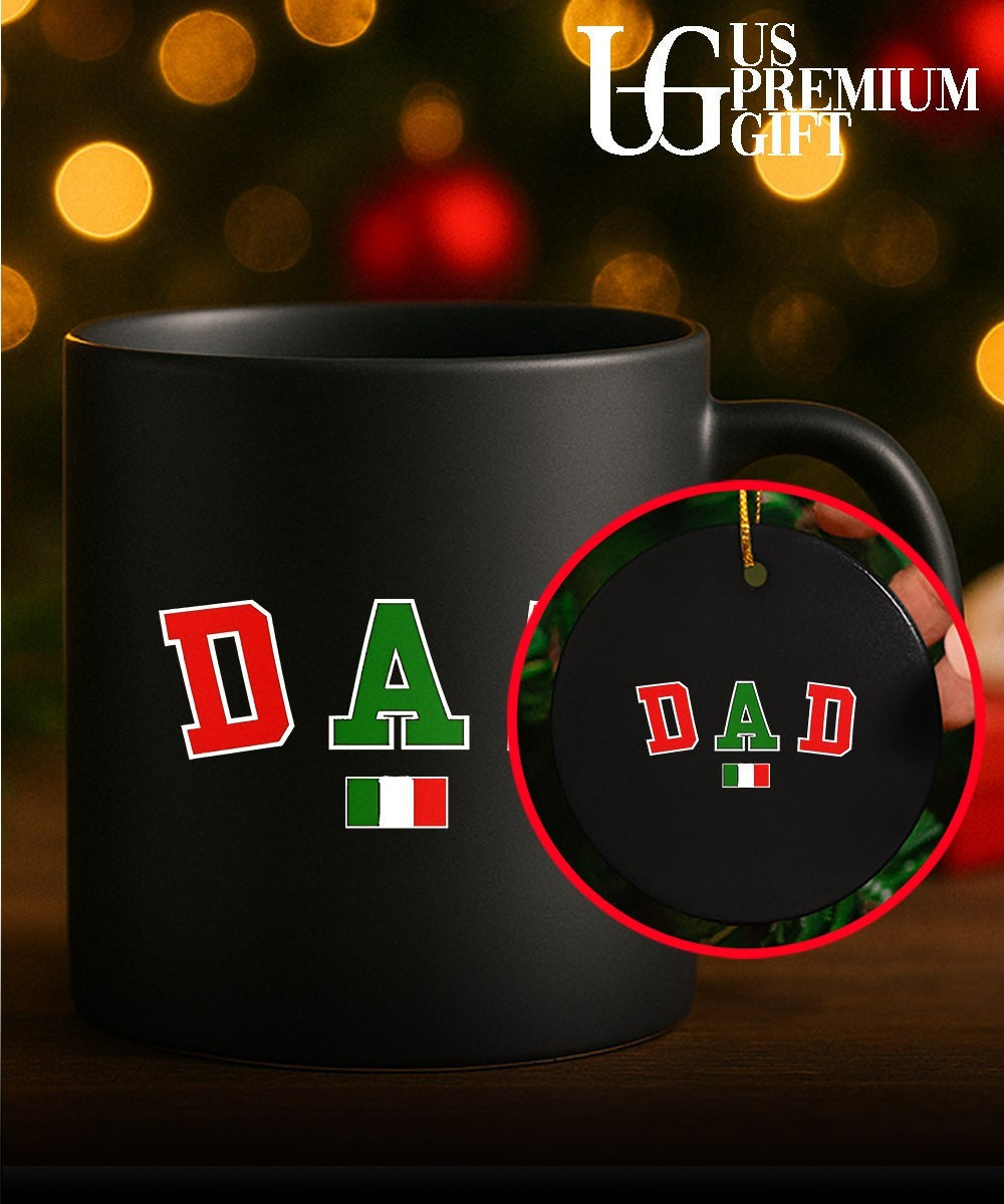 Italy Italian flag Dad Happy Father’s Day shirt Unisex