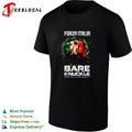 Italy fist flag bare knuckle fighting championship shirt Unisex