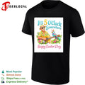 It’s 5 o’clock somewhere happy Easter day beach guitarist parrot shirt Unisex