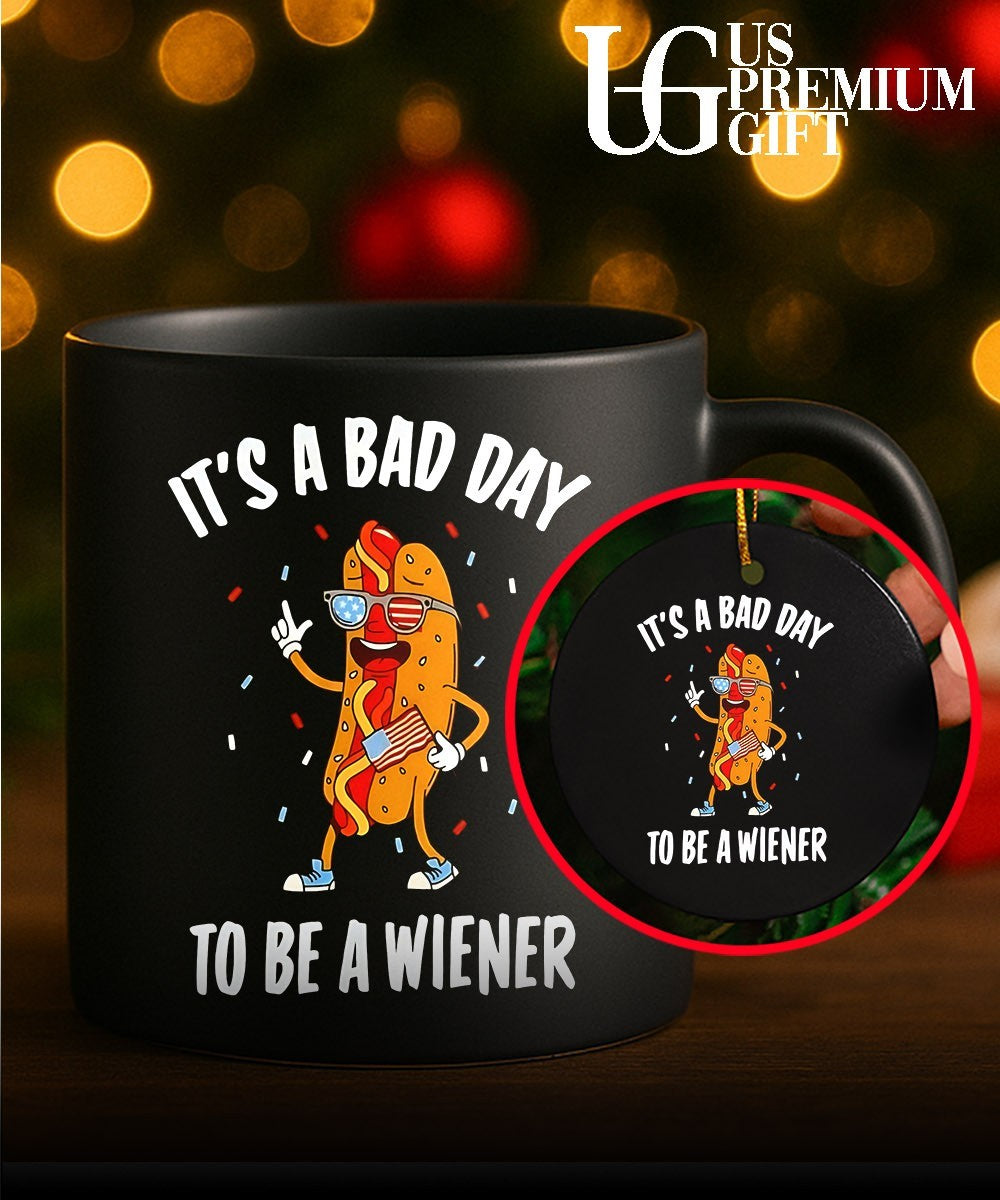 It’s a bad day to be a wiener Hotdog shirt Unisex