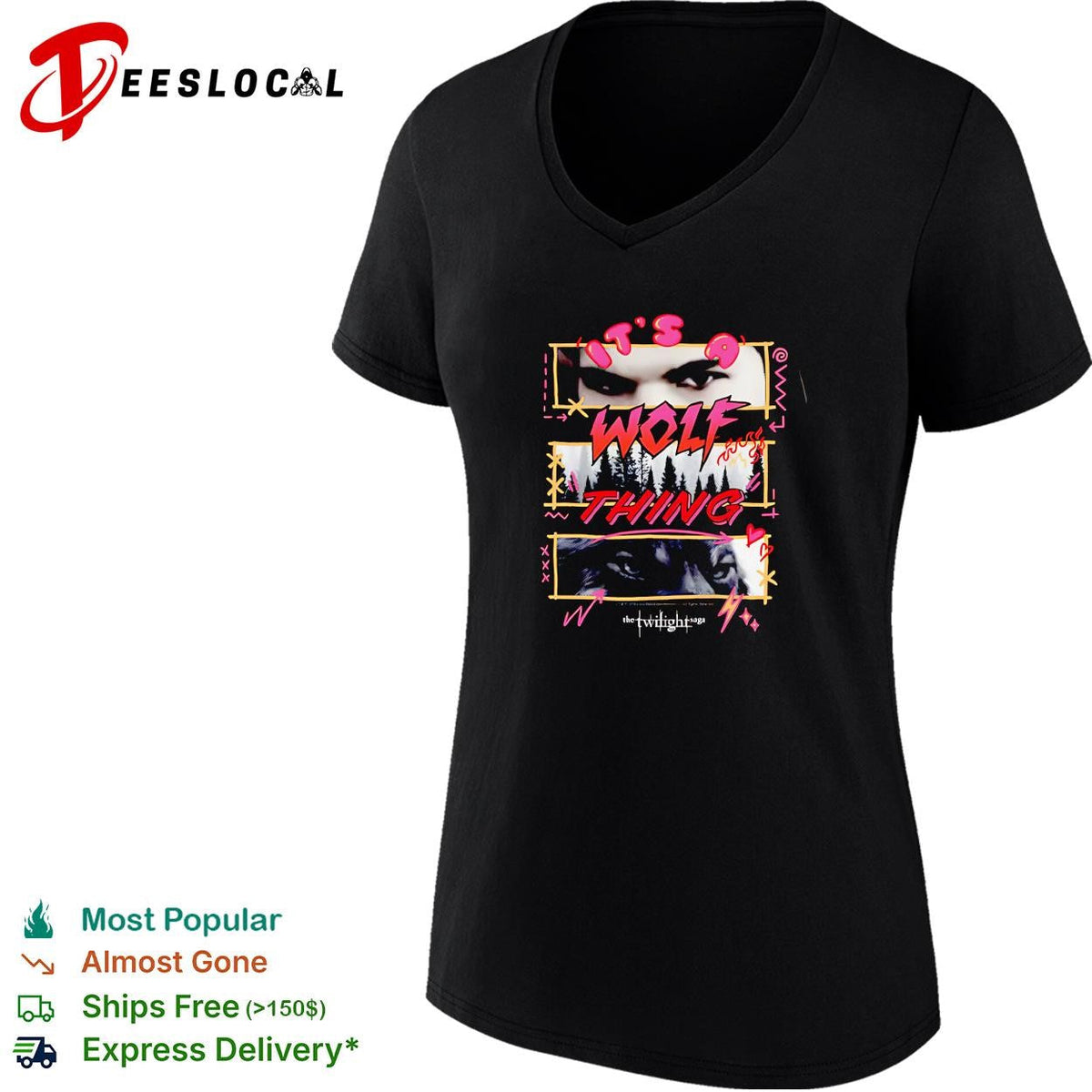 It’s a wolf thing Twilight movie wolf eye poster art shirt Unisex