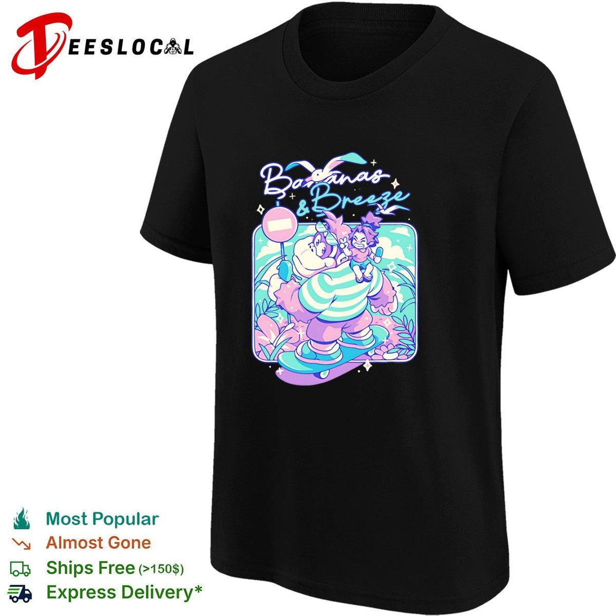 It’s already summer leave the forest behind grab your skateboard and go have some fun shirt