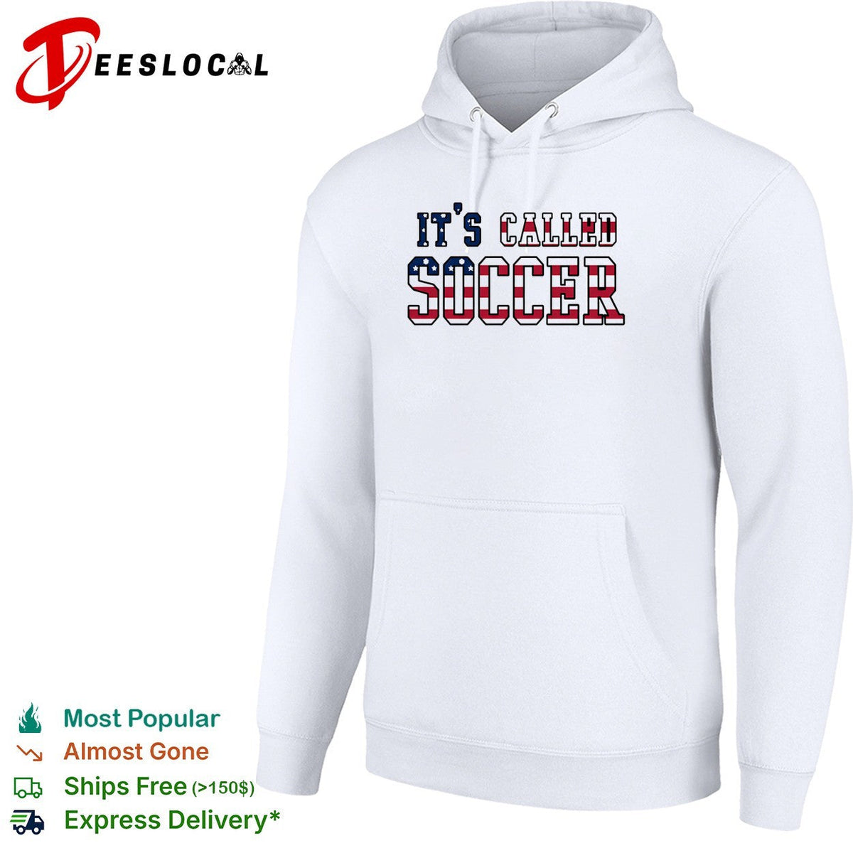 It’s called soccer USA flag American humor bold shirt Unisex