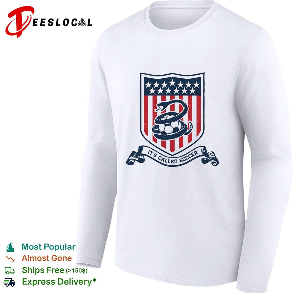 It’s called soccer snake wrapped around ball crest badge shirt Unisex