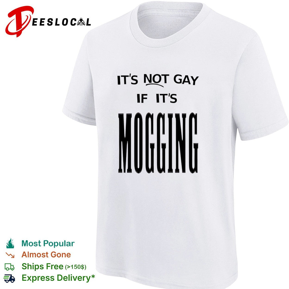 It’s not gay if it is mogging shirt Unisex