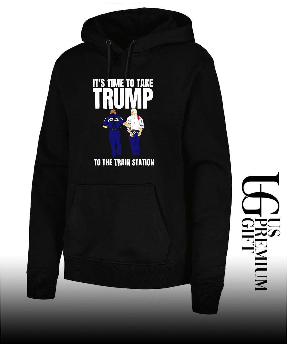 It’s time to take Trump to the train station shirt Unisex