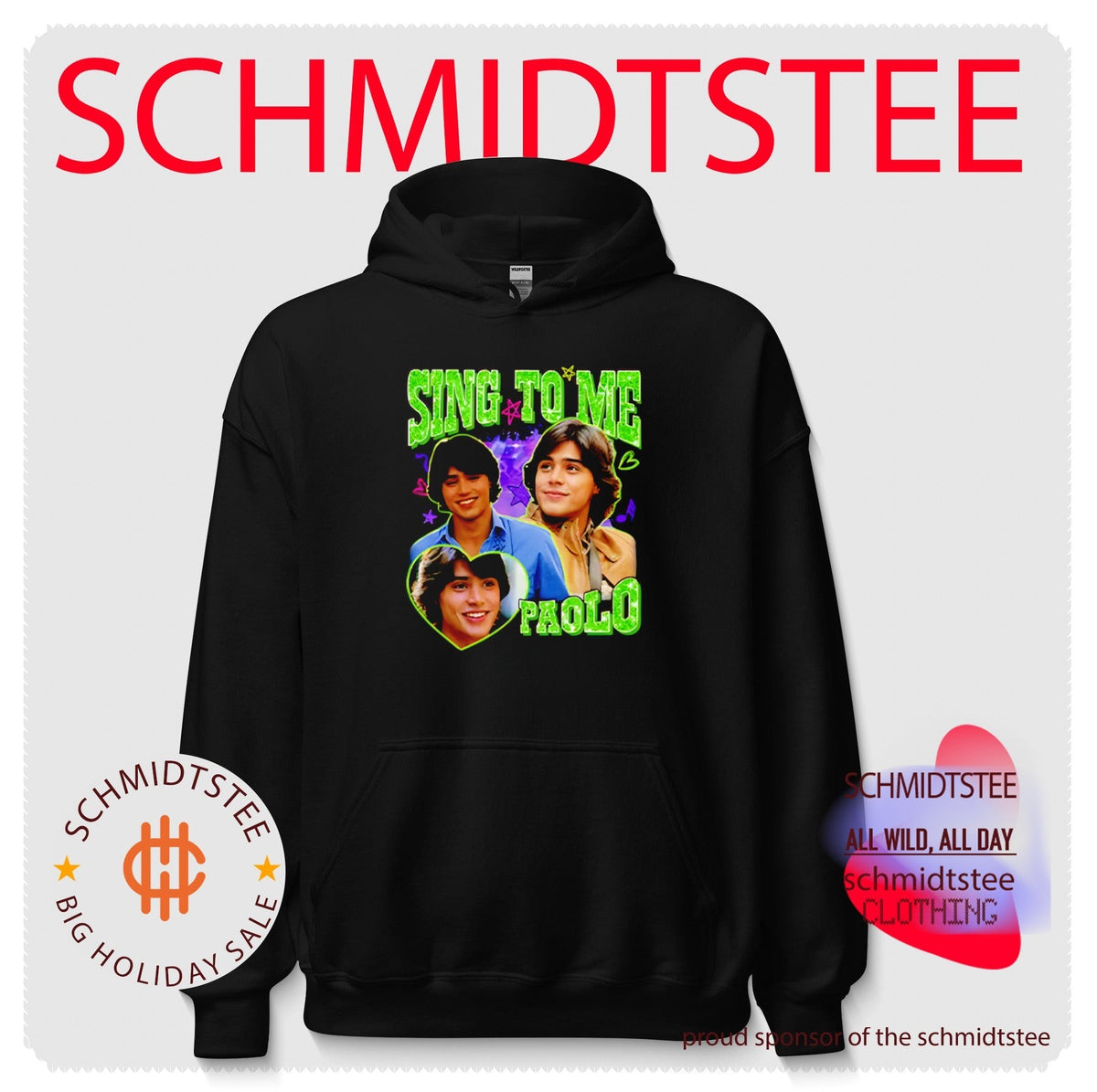 Izzie McGuire Sing To Me Paolo graphic shirt Unisex