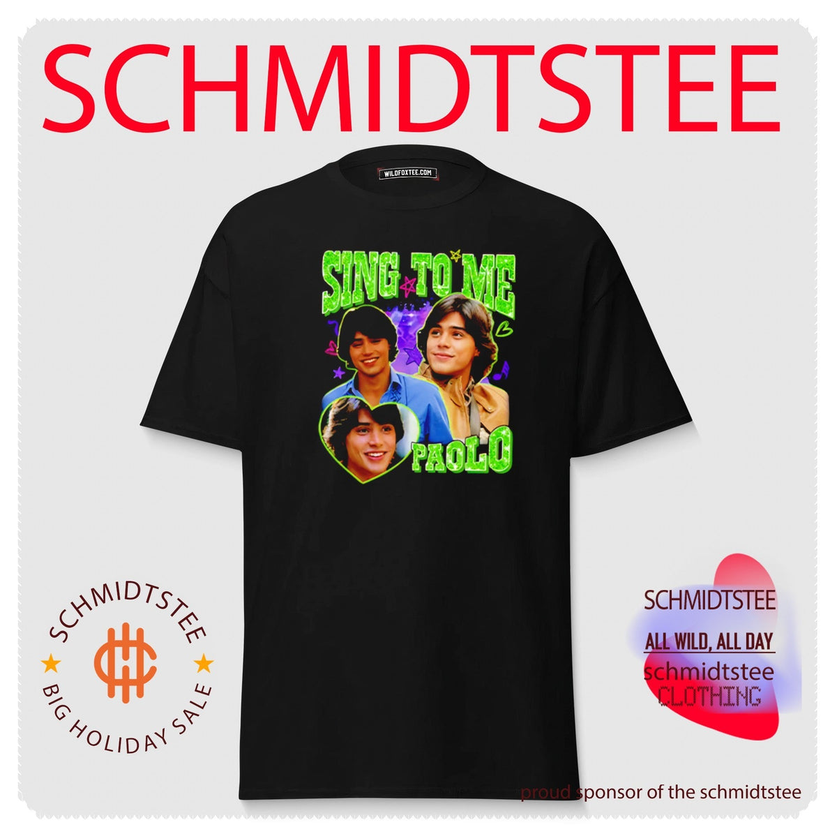 Izzie McGuire Sing To Me Paolo graphic shirt Unisex