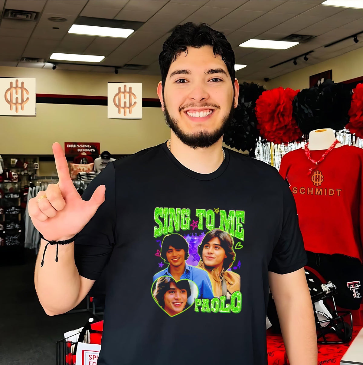 Izzie McGuire Sing To Me Paolo graphic shirt Unisex