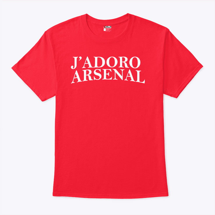 J’Adoro Arsenal T Shirt Unisex