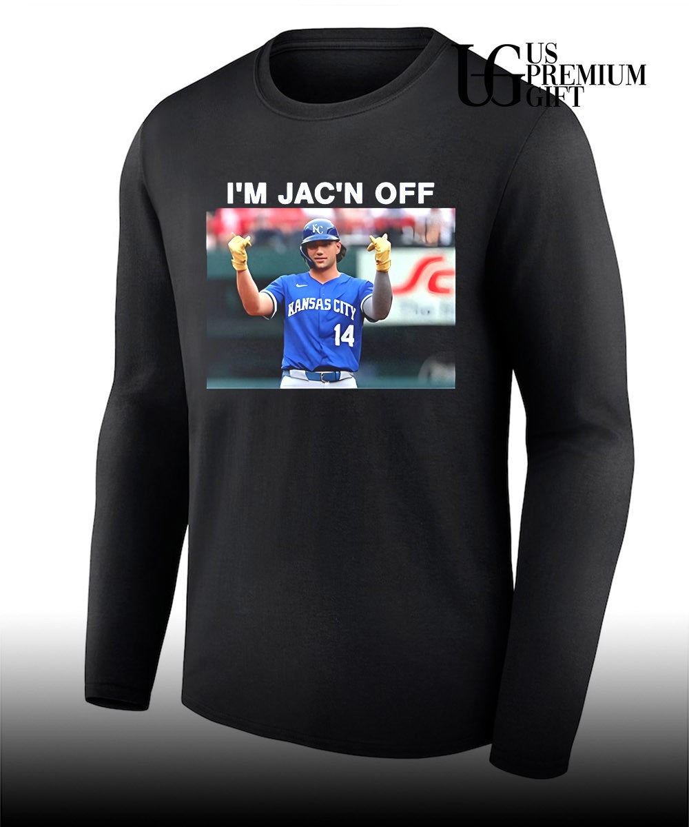 Jac Caglianone I’m Jac’n Off Kansas City Royals baseball shirt Unisex
