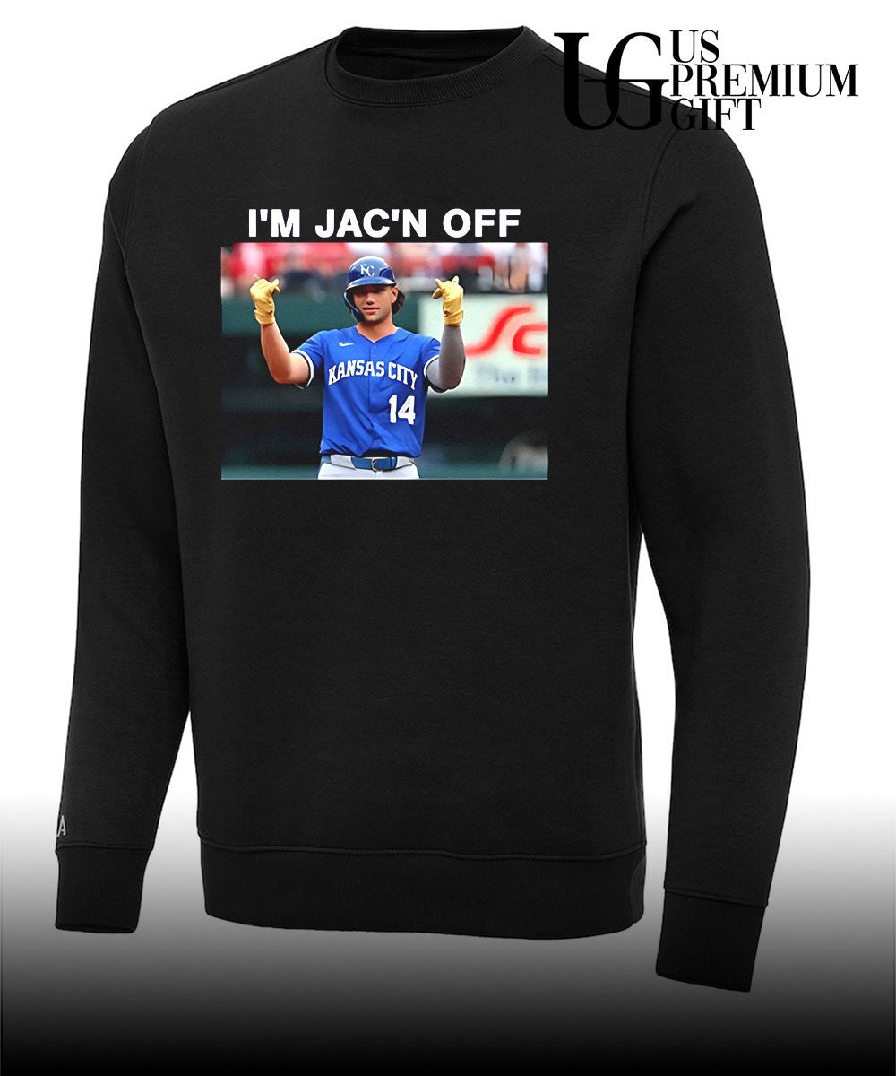 Jac Caglianone I’m Jac’n Off Kansas City Royals baseball shirt Unisex