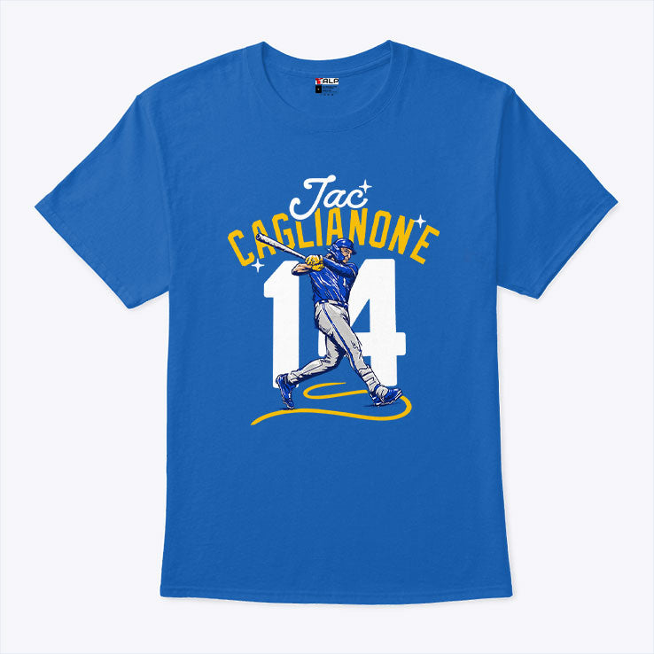 Jac Caglianone No 14 Kansas City Royals Baseball T Shirt Unisex