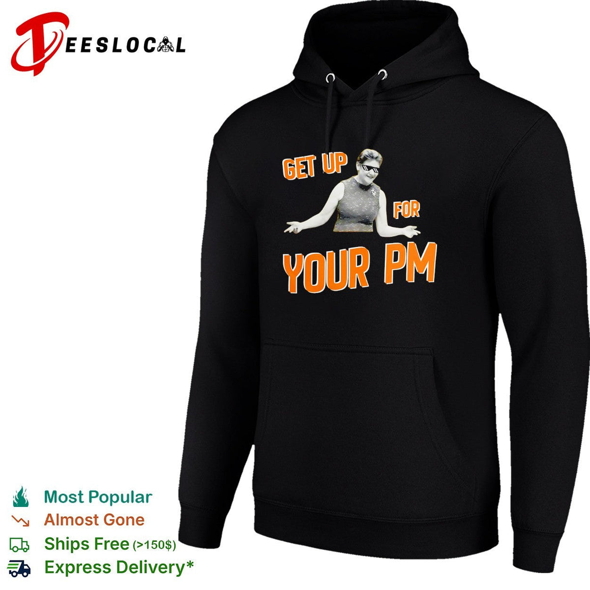 Jacinda Ardern Get Up for Your PM New Zealand Shirt Unisex