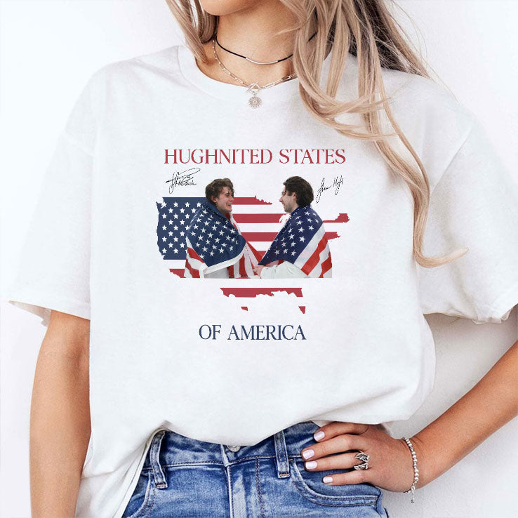 Jack Hughes Hughnited States Of America Shirt Unisex
