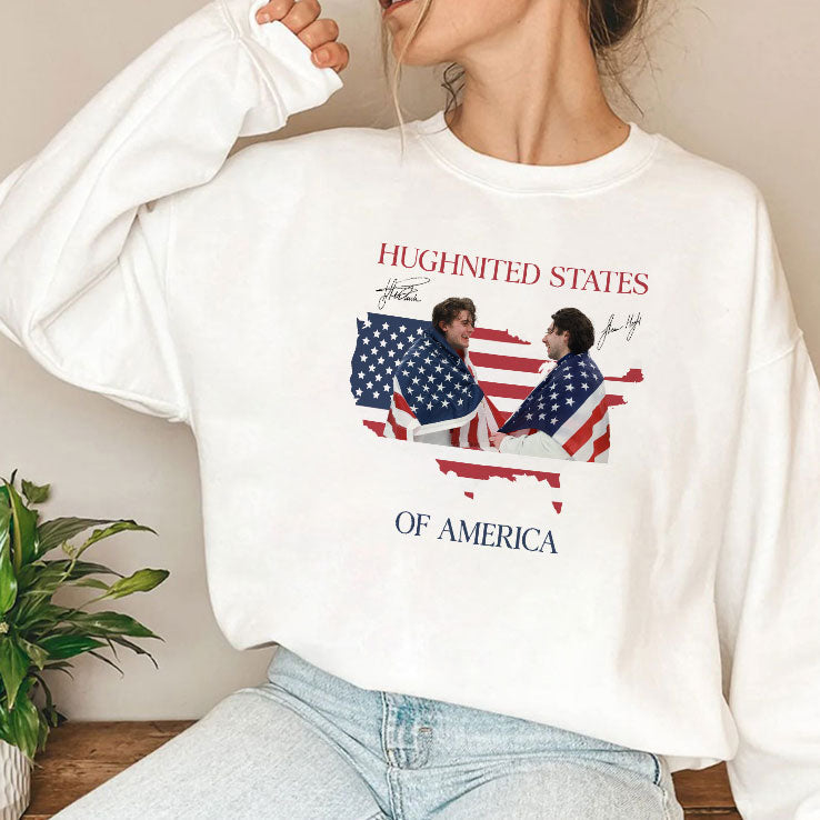 Jack Hughes Hughnited States Of America Shirt Unisex