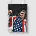 Jack Hughes Ice Hockey Champion Poster Unisex
