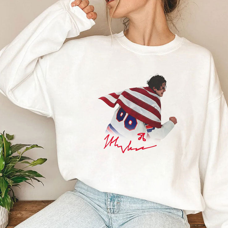 Jack Hughes USA Hockey Golden Goal 2026 Hockey T Shirt Unisex