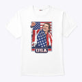 Jack Hughes USA Hockey Patriotic Hockey Fan Shirt Unisex