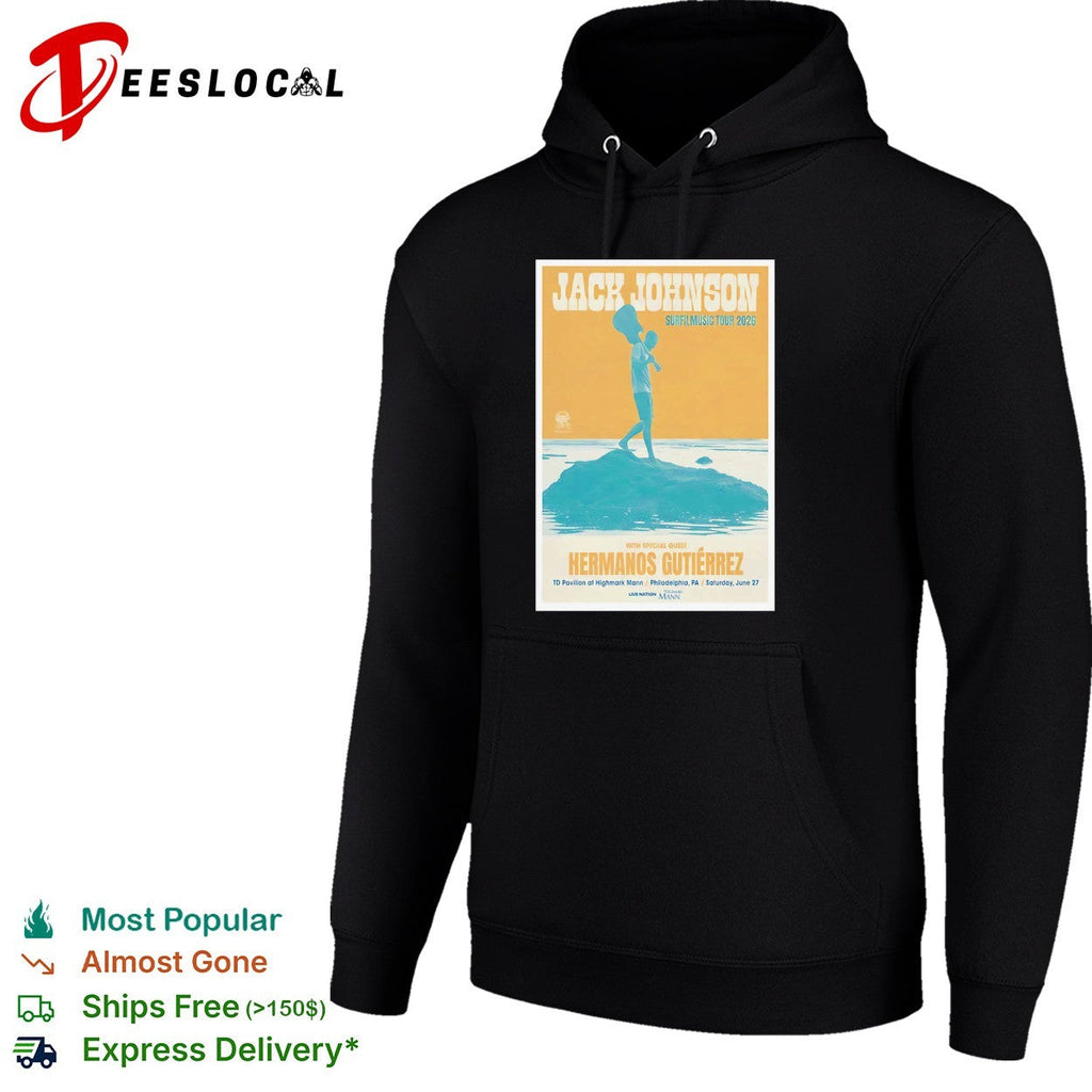 Jack Johnson Sunmoon tour 2026 poster shirt Unisex