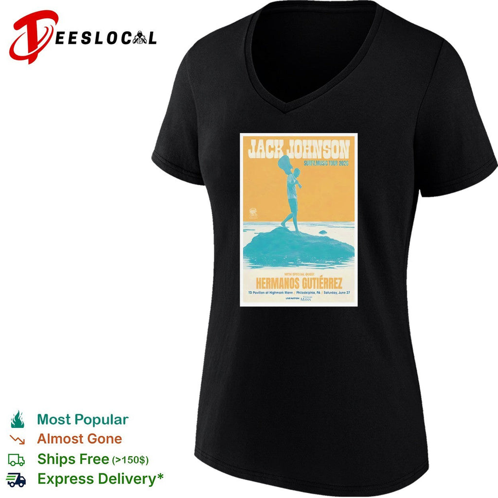 Jack Johnson Sunmoon tour 2026 poster shirt Unisex