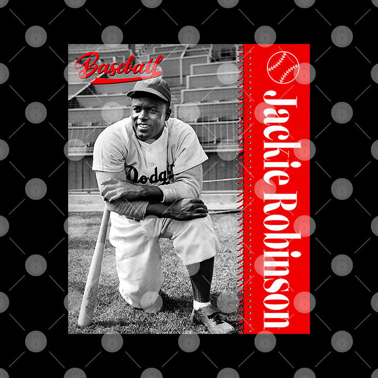 Jackie Robinson Major League Baseball T Shirt Unisex