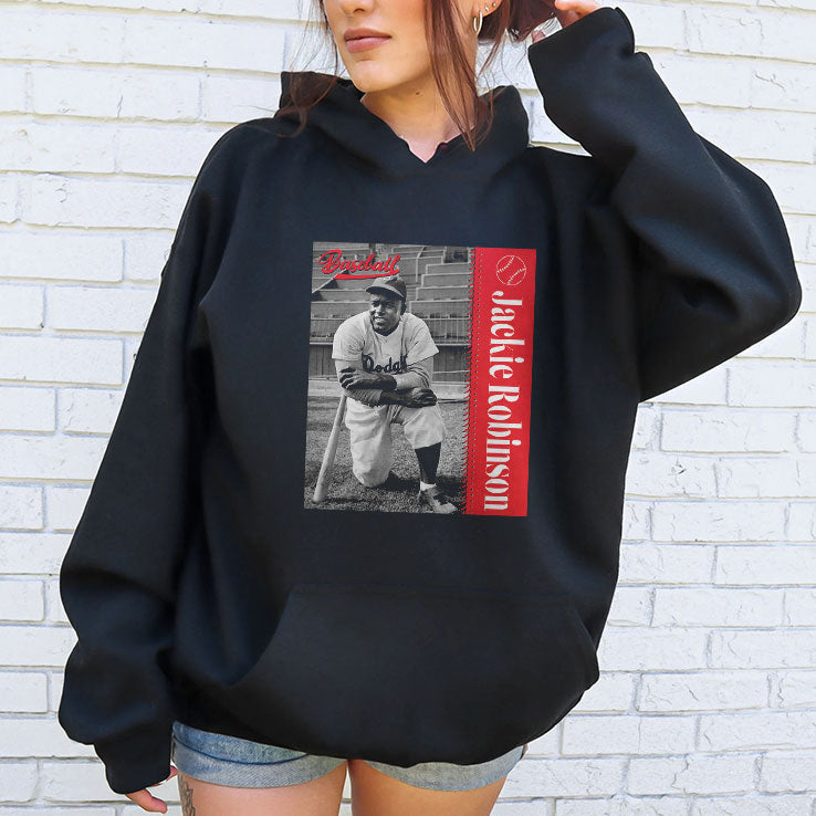 Jackie Robinson Major League Baseball T Shirt Unisex
