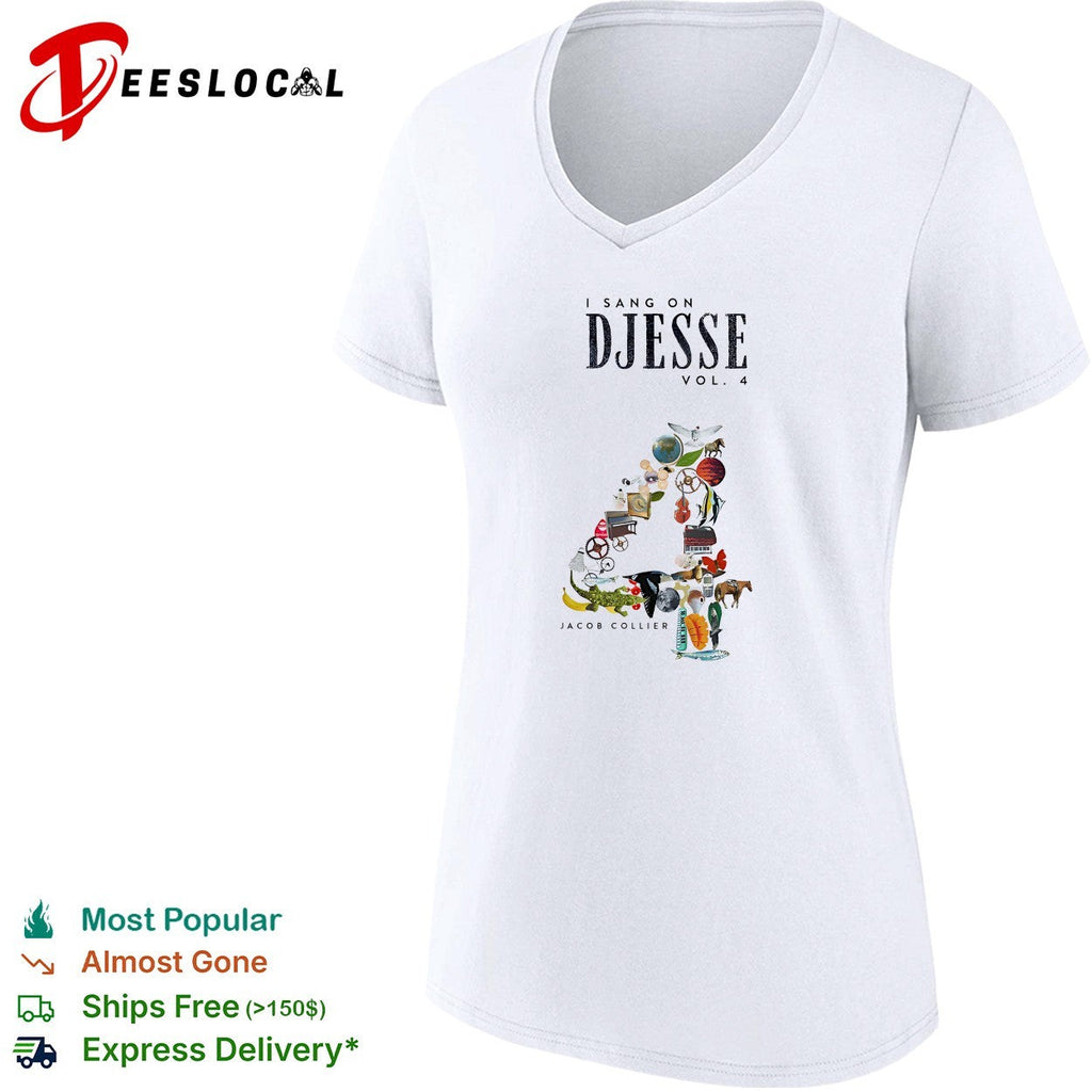 Jacob Collier I sang on Djesse Vol 4 collage shirt Unisex