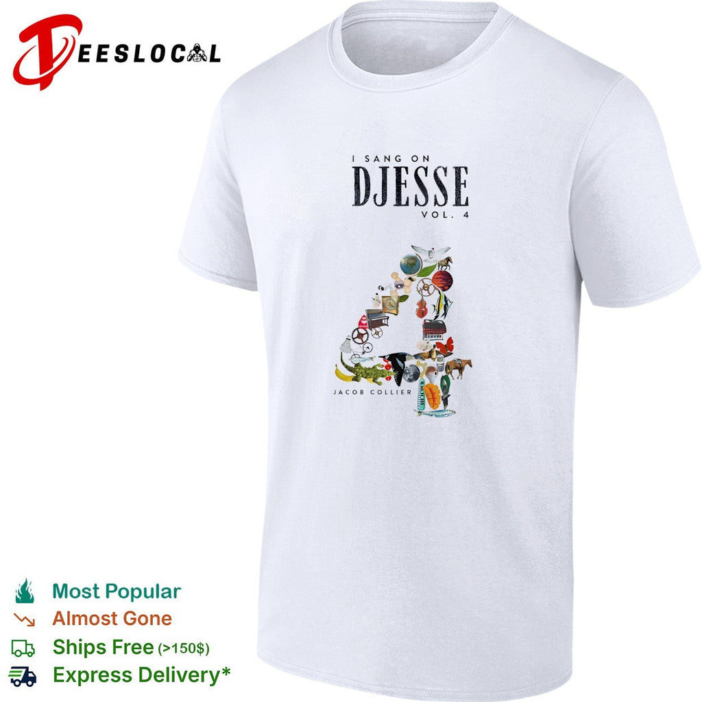 Jacob Collier I sang on Djesse Vol 4 collage shirt Unisex