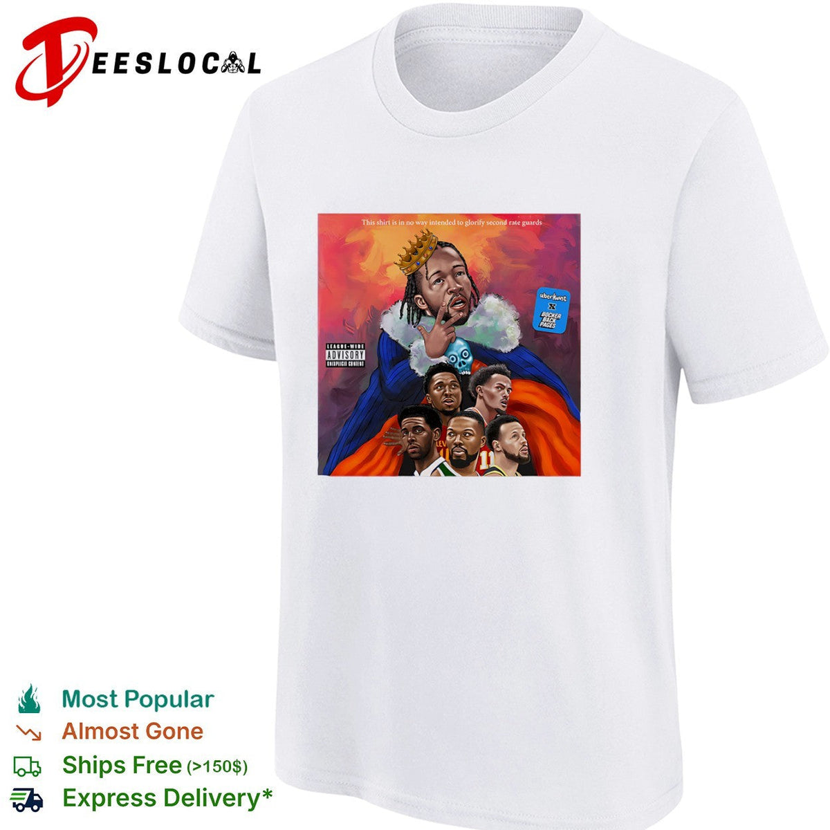 Jalen Brunson Donovan Mitchell Trae Young Damian Lillard Stephen Curry shirt Unisex