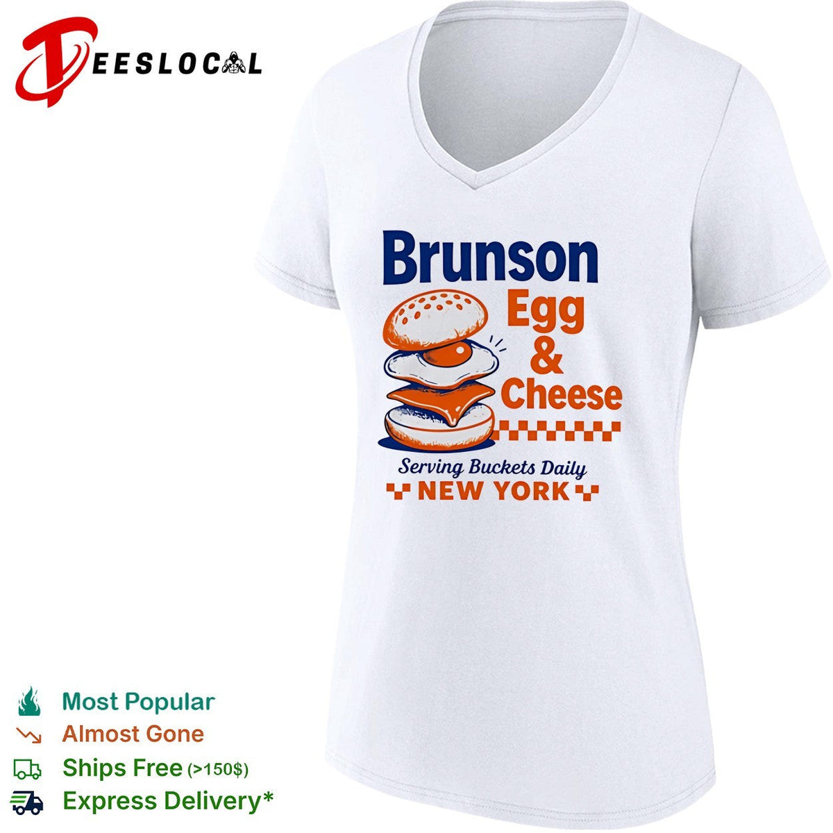 Jalen Brunson Egg and Cheese Serving Buckets Daily Vintage Basketball shirt Unisex
