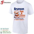 Jalen Brunson Egg and Cheese Serving Buckets Daily Vintage Basketball shirt Unisex