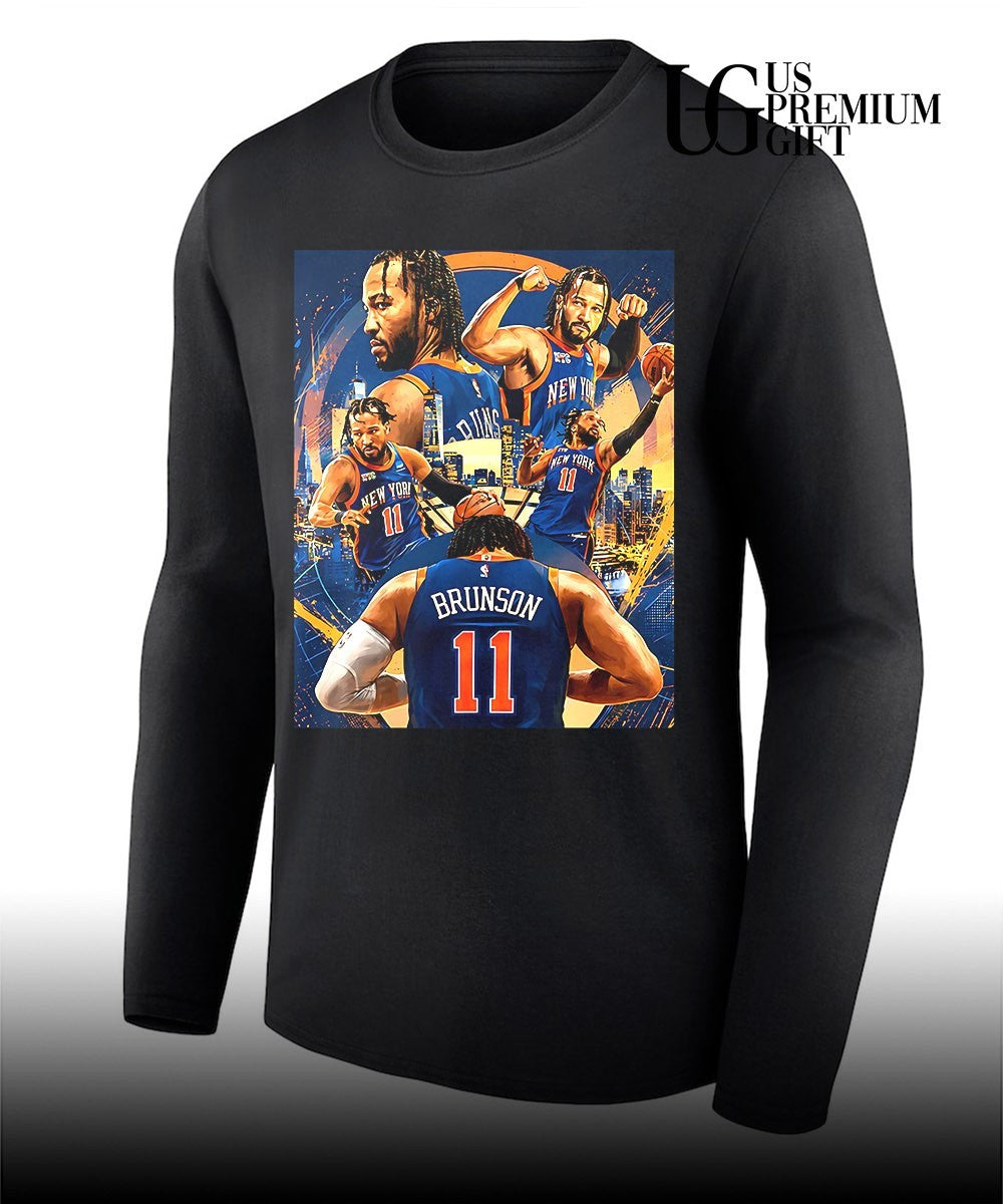 Jalen Brunson New York Champions 2026 behind shirt Unisex
