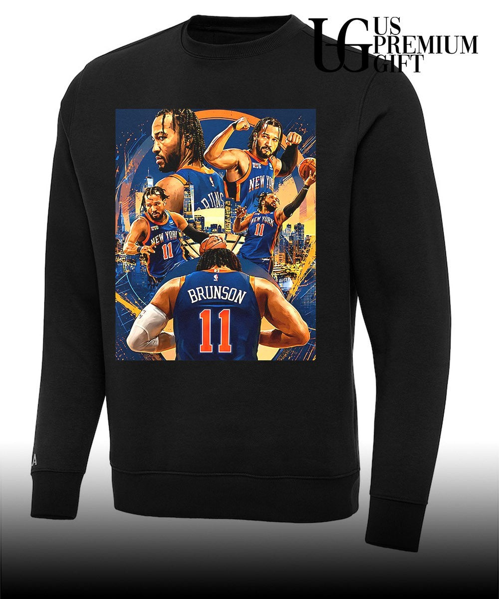 Jalen Brunson New York Champions 2026 behind shirt Unisex
