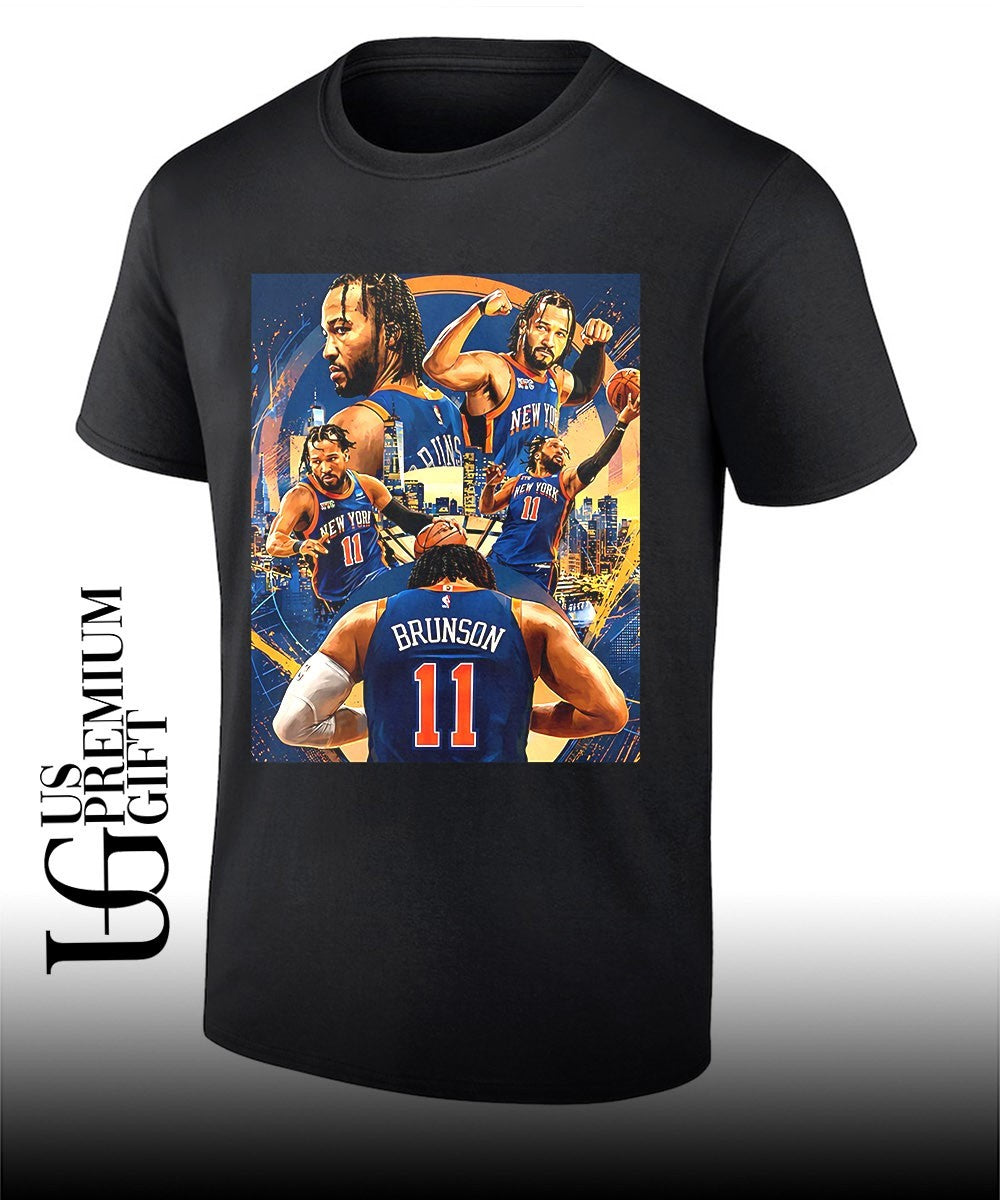 Jalen Brunson New York Champions 2026 behind shirt Unisex