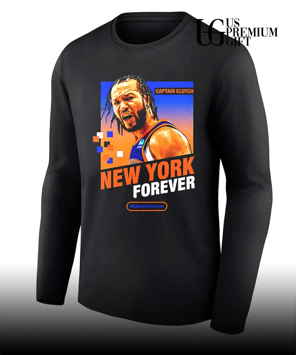 Jalen Brunson New York Forever Captain Clutch Knicks Finals 2026 shirt Unisex