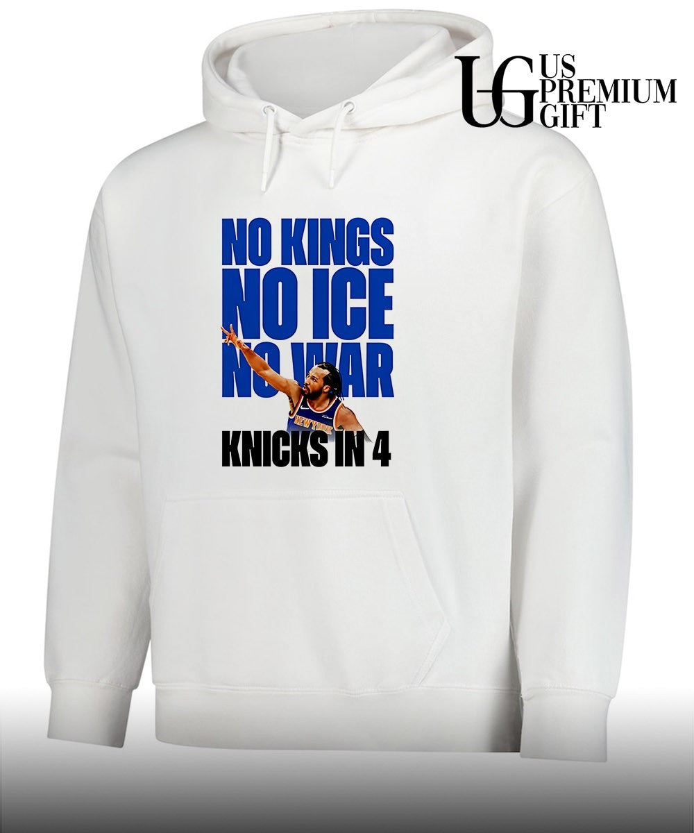 Jalen Brunson No Kings No Ice No War Knicks In 4 Finals 2026 shirt Unisex