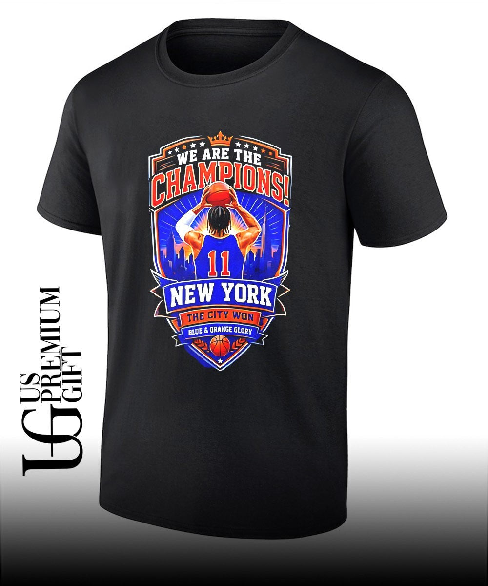Jalen Brunson We Are The Champions New York The City Won Illustratrion 2026 shirt Unisex