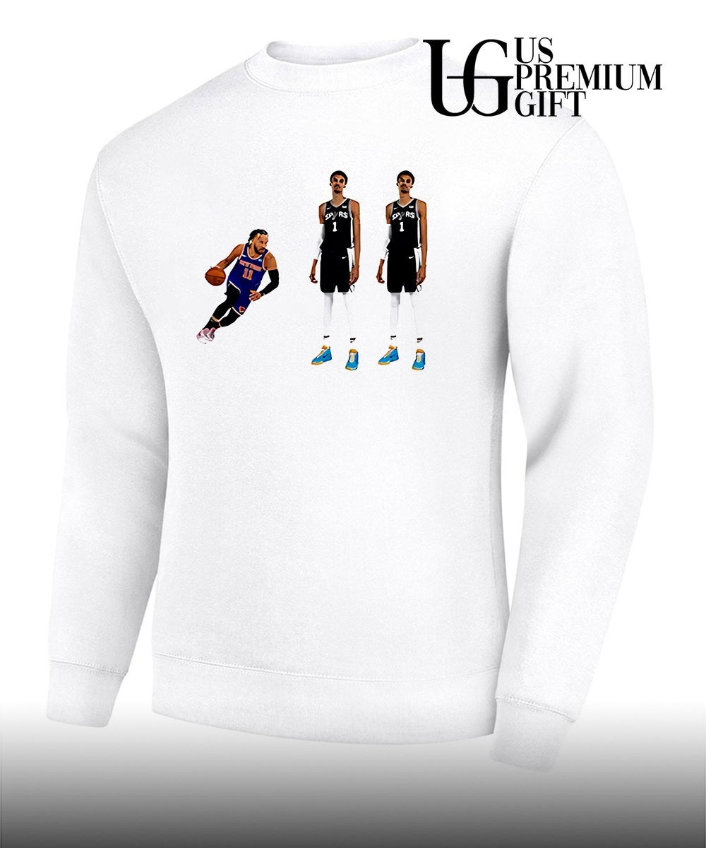 Jalen Brunson and Victor Wembanyama Knicks In 9 11 shirt Unisex