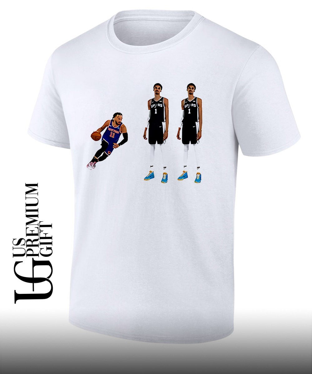 Jalen Brunson and Victor Wembanyama Knicks In 9 11 shirt Unisex