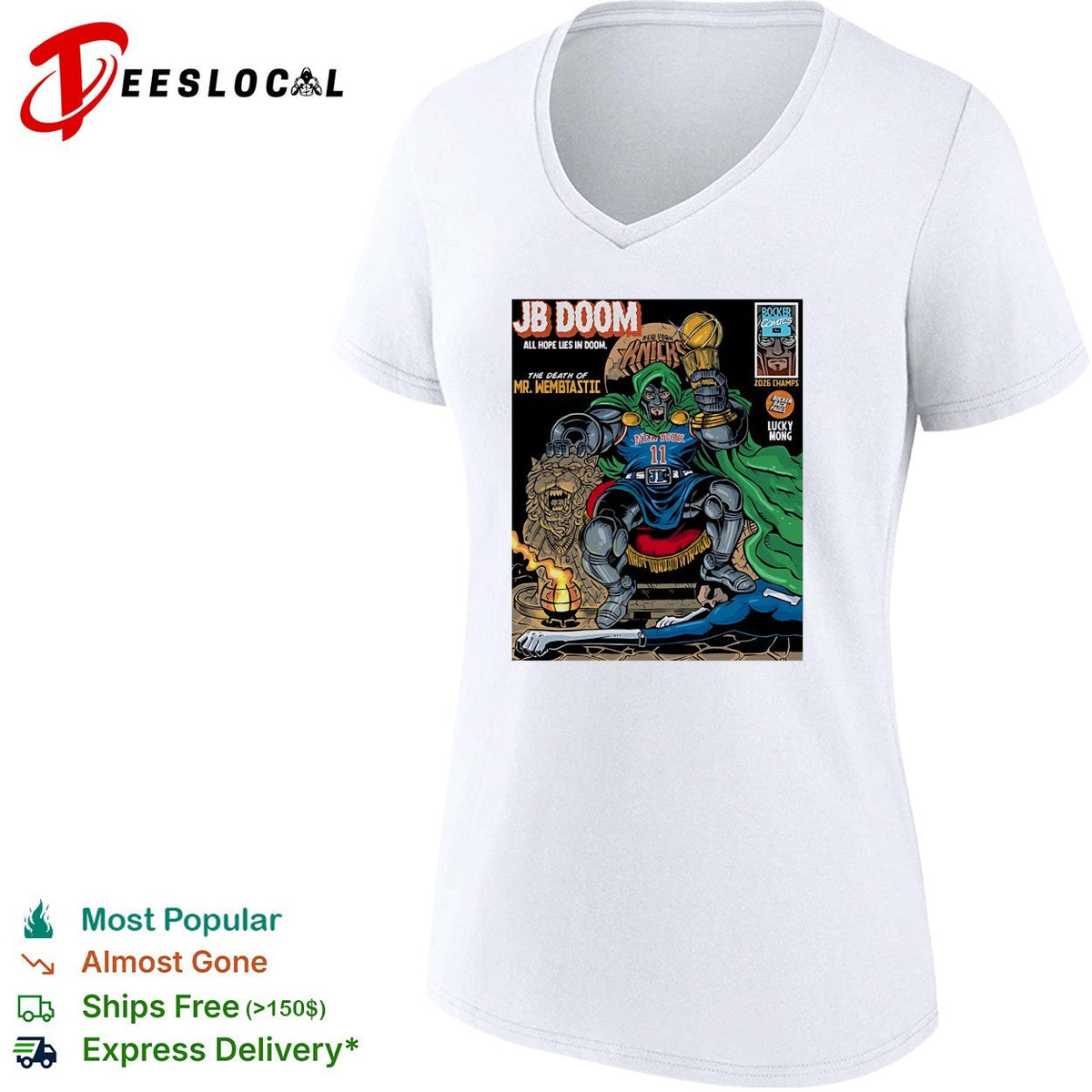 Jalen x Jb Doom destroy Wemby The Death Of Mr Wembtastic shirt Unisex