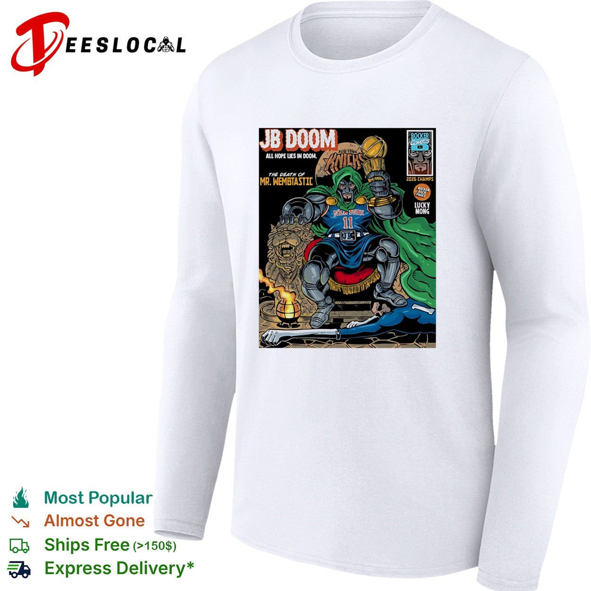 Jalen x Jb Doom destroy Wemby The Death Of Mr Wembtastic shirt Unisex