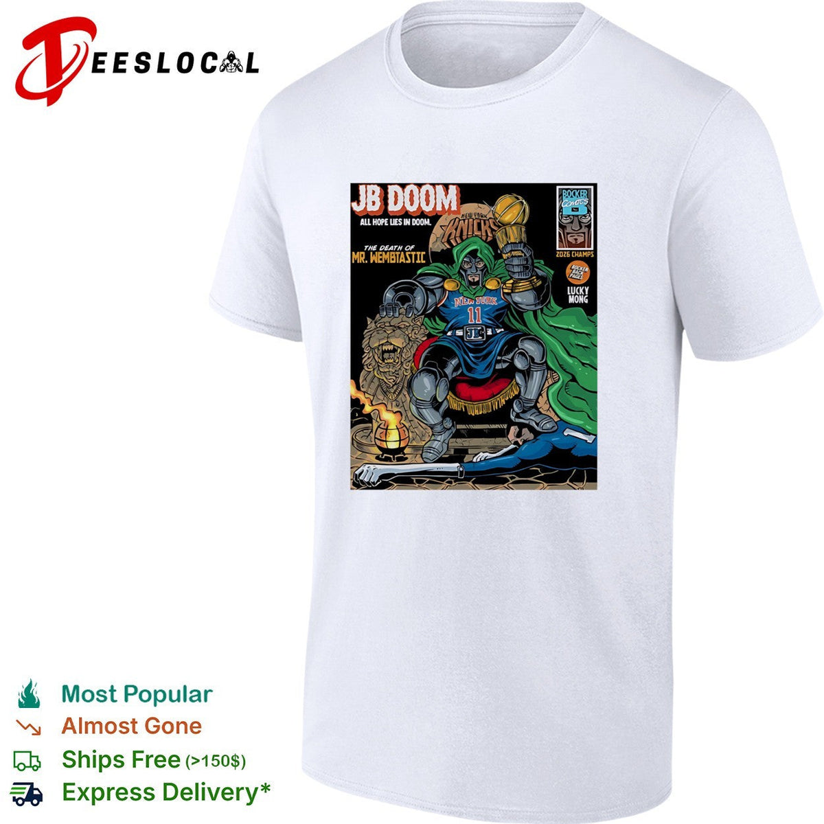 Jalen x Jb Doom destroy Wemby The Death Of Mr Wembtastic shirt Unisex