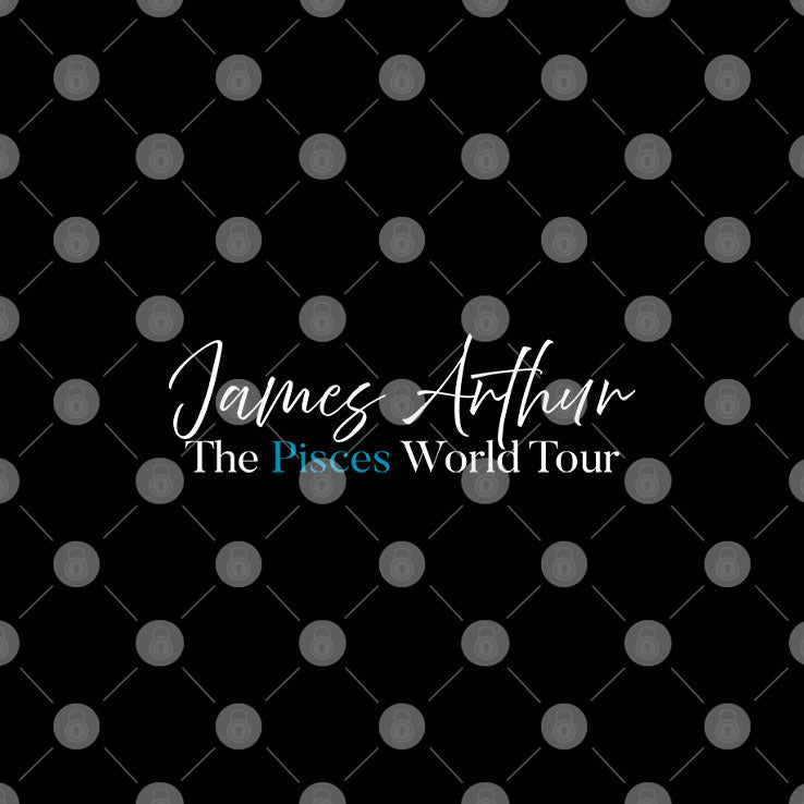 James Arthur 2026 Pisces World Tour Unisex