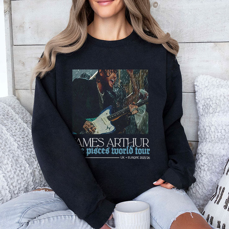 James Arthur The Pisces World Tour T Shirt Unisex