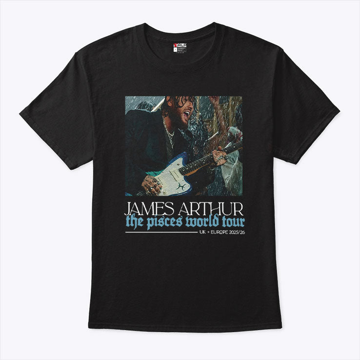 James Arthur The Pisces World Tour T Shirt Unisex