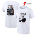 James Bond 250 years of American style steel and excellence shirt Unisex